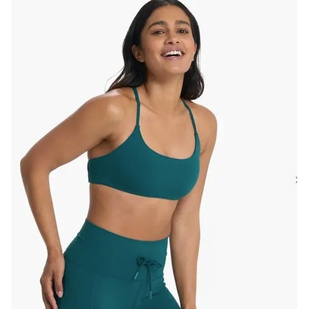 Vuori Teal Performance Sports Bra